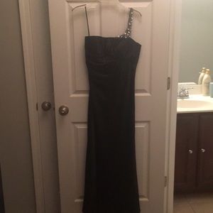 Black formal gown